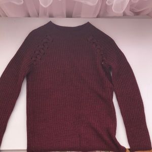 Maroon sweater